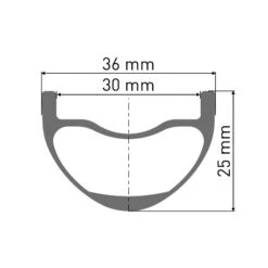 DT Swiss HXC 1501 Spline One LS!! -Bicicletas Repuestos Tienda DT Swiss HXC 1501 Spline One LS perfil
