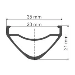 Ruedas A La Carta CW Ebike DT Swiss H Con Hope Pro 4 - Endubikes -Bicicletas Repuestos Tienda DT Swiss HX 531 Perfil 3