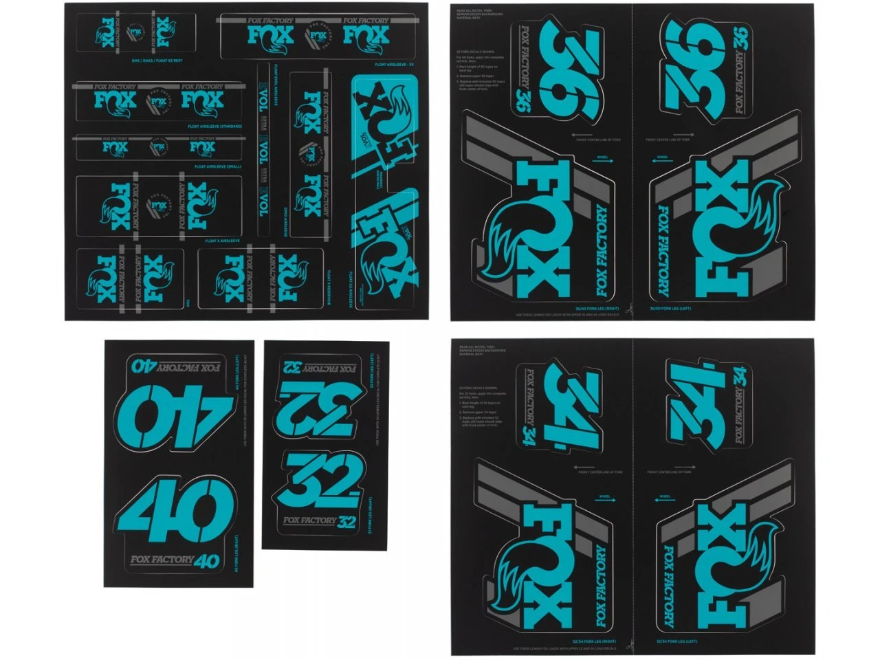 Kit De Pegatinas FOX RACING SHOX HERITAGE 2019 Horquilla/Amortiguador - Endubikes 3 Kit De Pegatinas FOX RACING SHOX HERITAGE 2019 Horquilla/Amortiguador - Endubikes