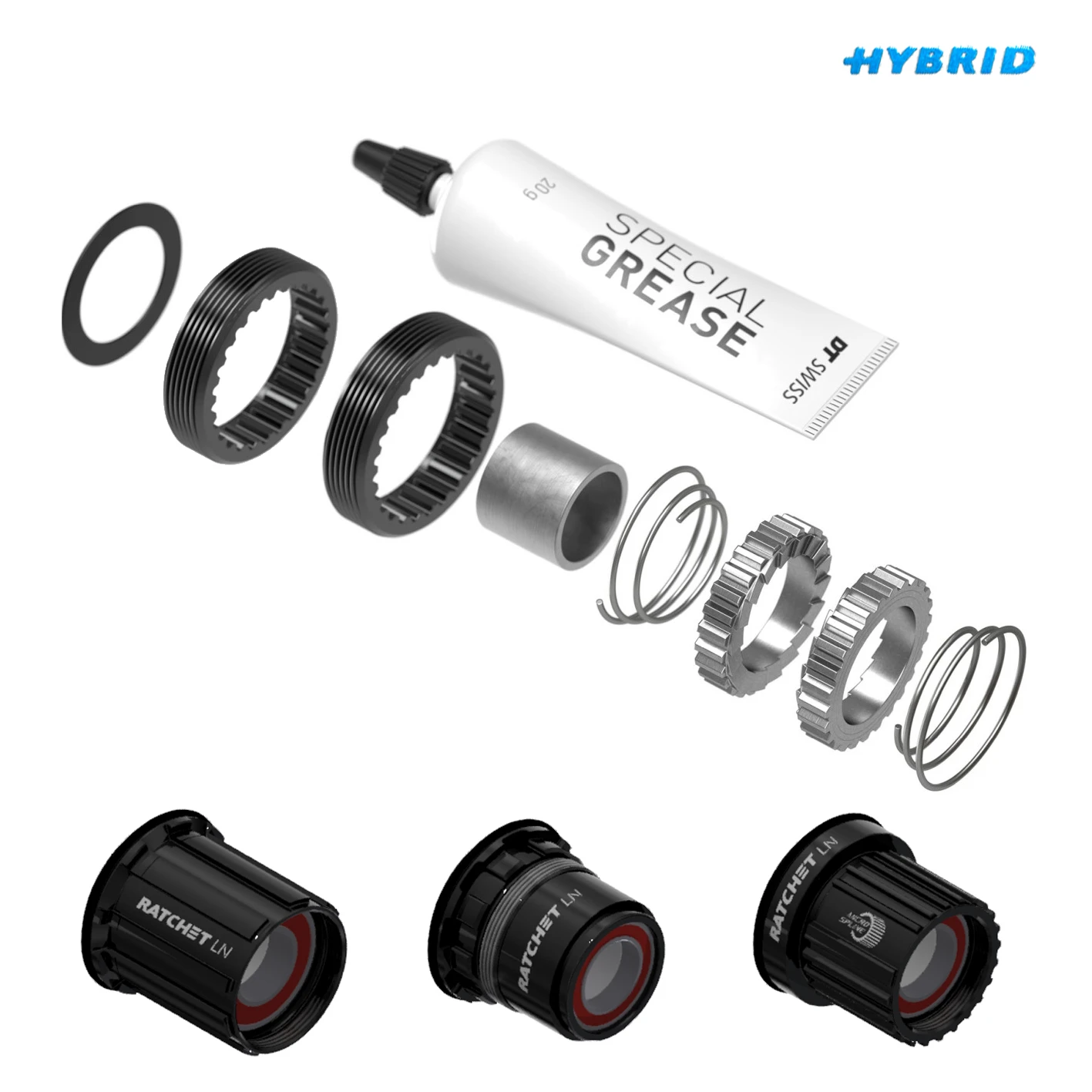 Kit Conversor DT Swiss Ratchet LN!! 3 Kit Conversor DT Swiss Ratchet LN!!