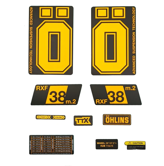 Kit De Vinilos Öhlins RXF - Endubikes 3 Kit De Vinilos Öhlins RXF - Endubikes